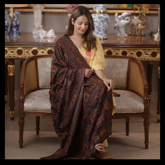 YASHOMA SHAWLS | Premium Pashmina Shawl for Women – Handwoven Excellence