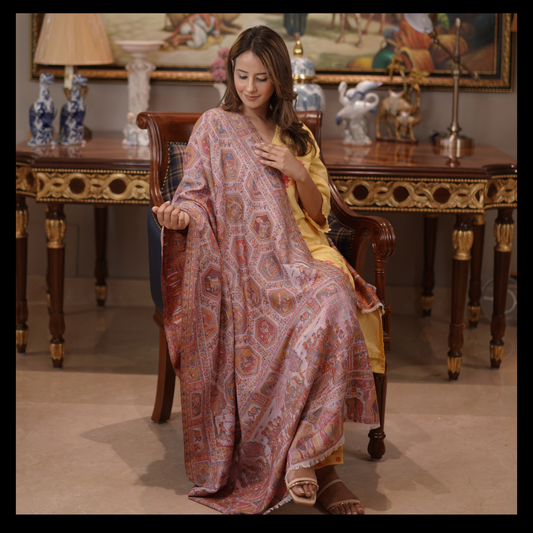 YASHOMA SHAWLS | Premium Pashmina Shawl for Women – Handwoven Excellence